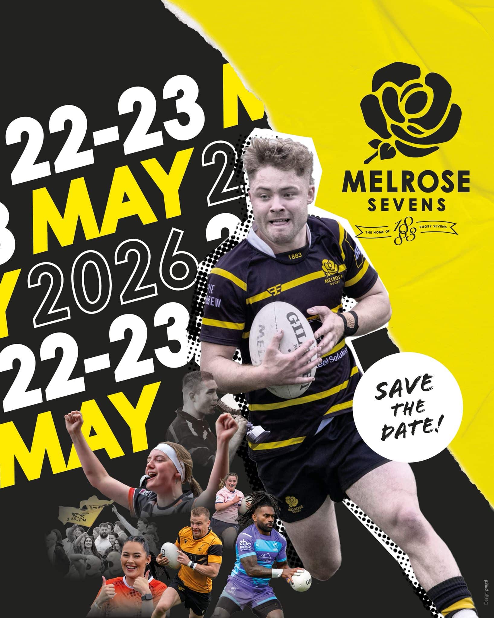 Melrose Sevens 2026 - 22 to the 23rd of May 2026 - Save the Date - Tickets coming soon!